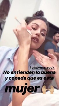 Paula maquillando a Sofía Jujuy - 29 de Diciembre