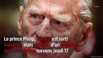 À 97 ans, le prince Philip impliqué dans un accident de la circulation