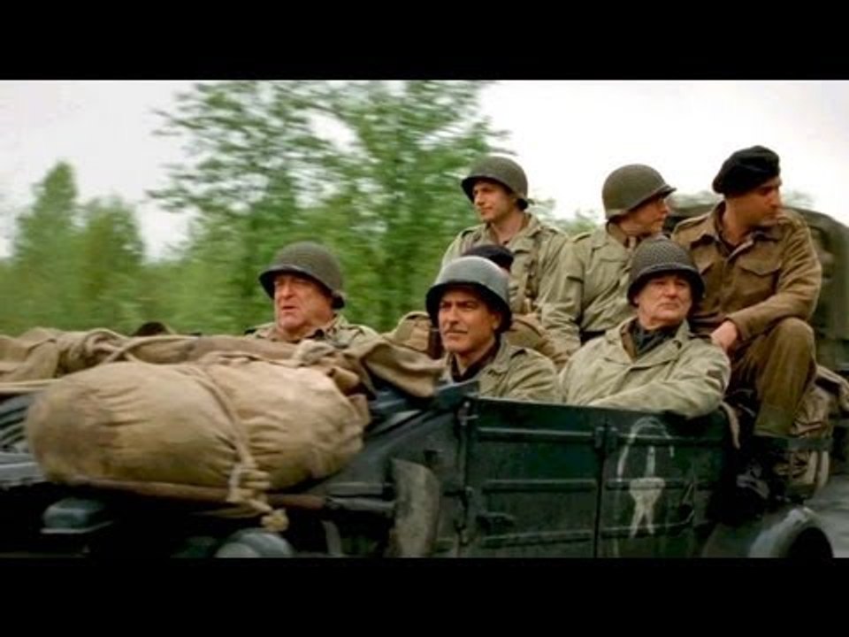 THE MONUMENTS MEN Trailer (George Clooney, Matt Damon, John Goodman, Bill Murray...)