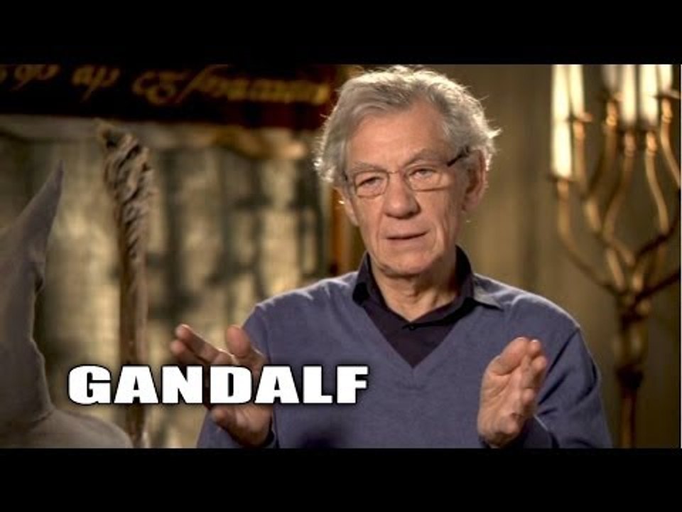 "Gandalf takes action" The Hobbit 2 : Ian McKellen is Gandalf
