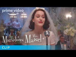 The Marvelous Mrs. Maisel - Clip: Wedding | Prime Video