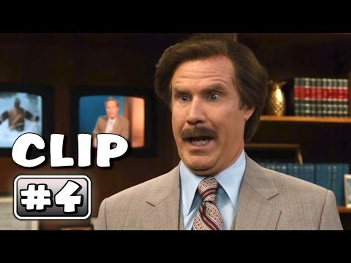 Black People Freak Me Out" ANCHORMAN 2 Movie Clip # 4 - video Dailymotion