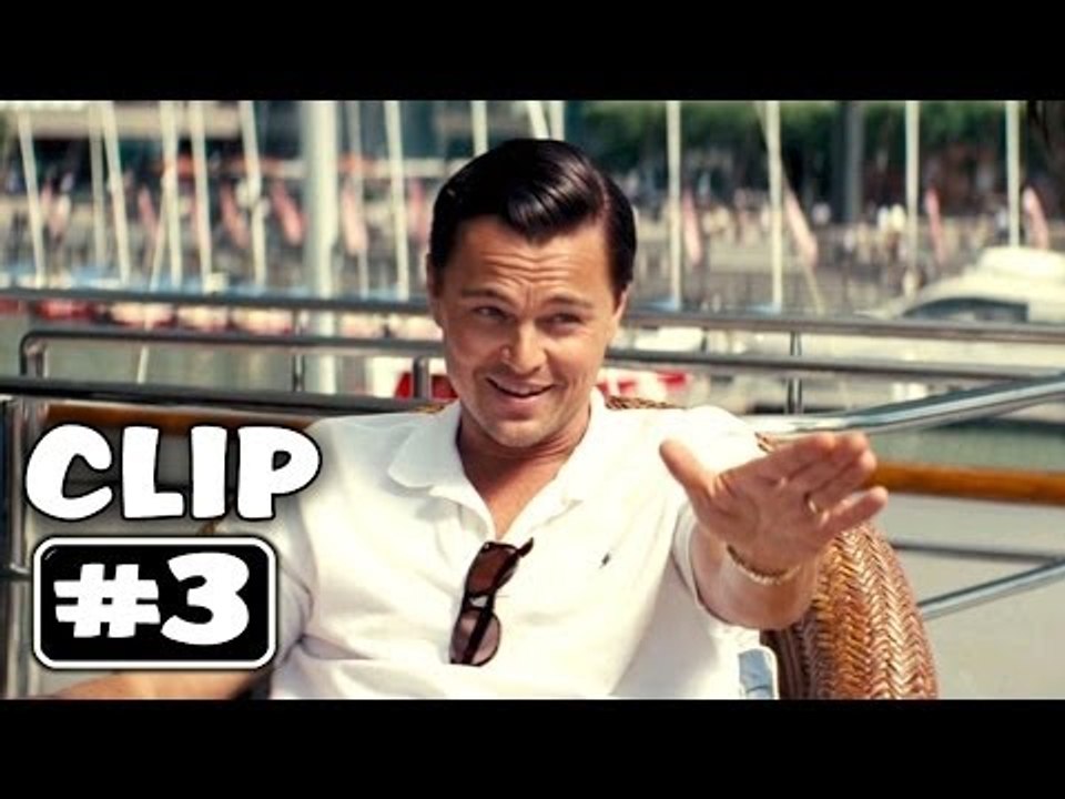 "Bribing a federal officer" THE WOLF OF WALL STREET Movie Clip # 3