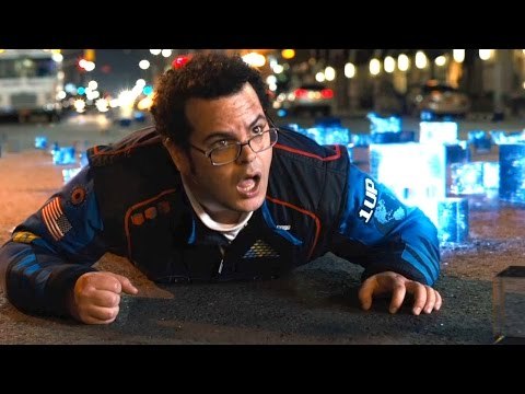 Chased by Pac Man - PIXELS Movie Clip