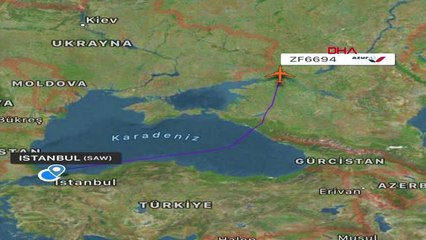 Dha_dış_pilot Kalkan Uçak Kuşa Çarptı