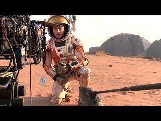 On the set of THE MARTIAN starring Matt Damon