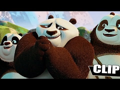 KUNG FU PANDA 3 Movie CLIP The Secret Panda Village
