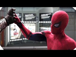 CAPTAIN AMERICA Civil War - New SPIDER-MAN Footage HD