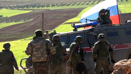 Rus ordusu, Münbiç'in çevresinde bağımsız ve 'ortak' devriye yapıyor - MÜNBİÇ