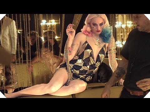 On the set of SUICIDE SQUAD # 1 (Margot Robbie, Jared Leto, Cara Delevingne - 2016)