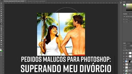 Pedidos malucos para Photoshop: Superando meu divórcio