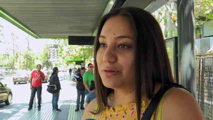 Autobuses eléctricos ya circulan por Santiago