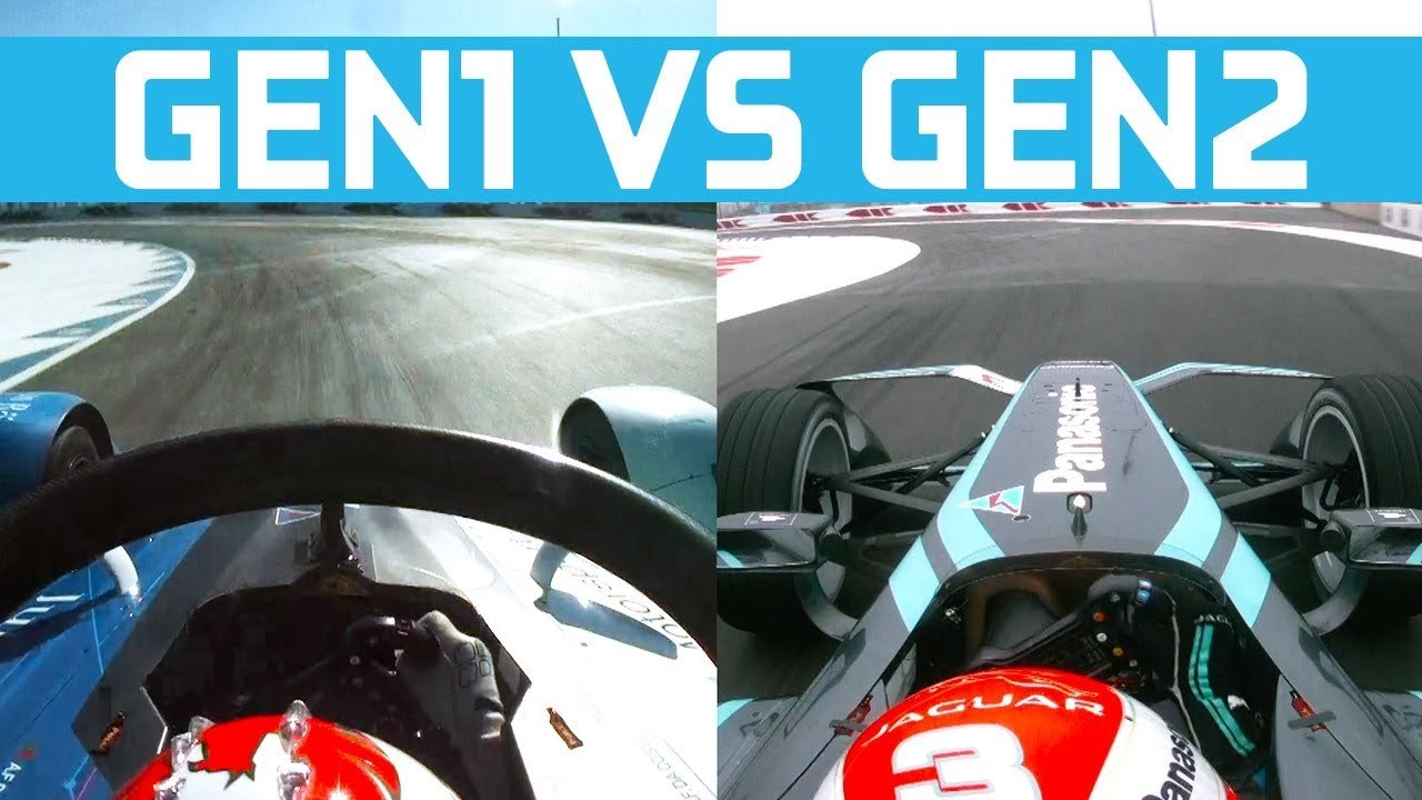 Gen1 vs Gen2 Formula E Onboard Lap Comparison | ABB FIA Formula E Championship