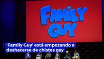 'Family Guy' está empezando a deshacerse de chistes gay