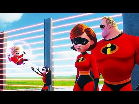INCREDIBLES 2 - ALL The Clips & Trailers (Animation, 2018)
