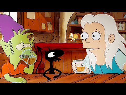 DISENCHANTMENT Trailer (2018) The Simpsons Creators Animated Netflix Series HD
