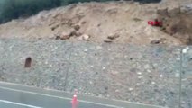 Gaziantep Nurdağı'nda, Yağışlar İstinat Duvarını Çökertti