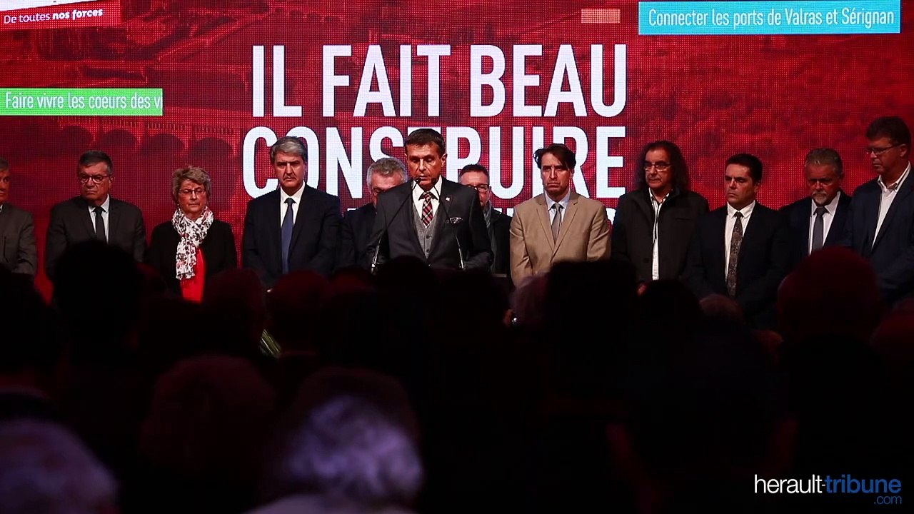 Cérémonie des voeux en images de l'Agglomération Béziers Méditerranée du 17 janvier 2019