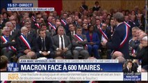 Grand débat: Emmanuel Macron évoque 