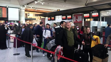 Atatürk Havalimanı'nda tatil yoğunluğu - İSTANBUL