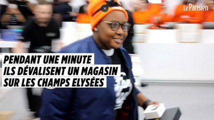 Xiaomi : pendant une minute ils dévalisent un magasin sur les Champs-Elysées