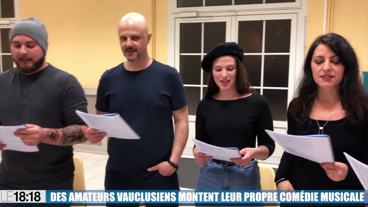 Des vauclusiens amateurs se lancent dans la comédie musicale