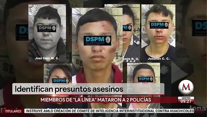 Identifican a presuntos asesinos de 2 policías