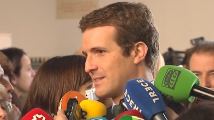 Casado asegura que hoy se da "el primer paso para la recuperación del Gobierno de España"