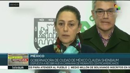 Tải video: México: CDMX otorgará ayuda a la nueva caravana migrante