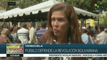 Pueblo venezolano ratifica su respaldo al presidente Nicolás Maduro