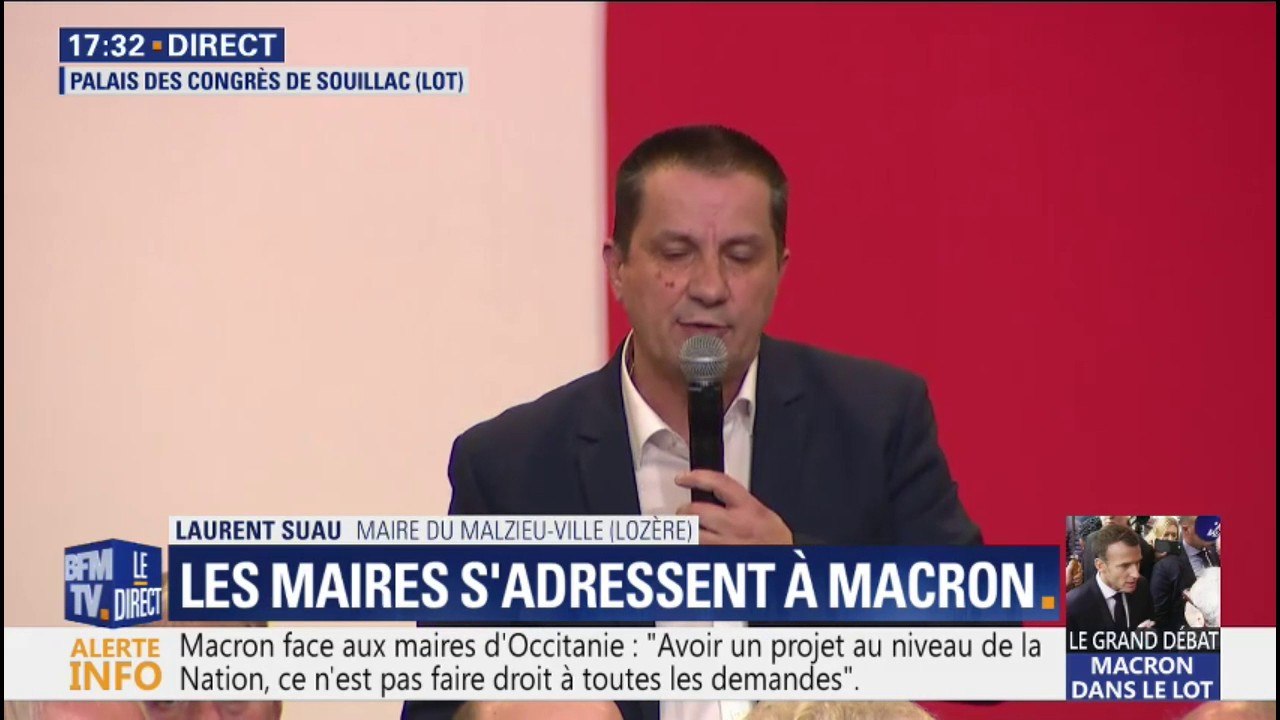 Débat national: le maire du Malzieu-Ville, en Lozère, reproche aux sociétés autoroutières de pratiquer des tarifs abusifs sur les péages