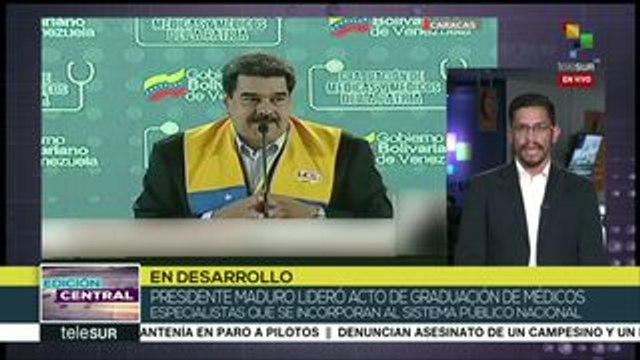 Pdte. Maduro lidera acto de graduación de médicos especialistas