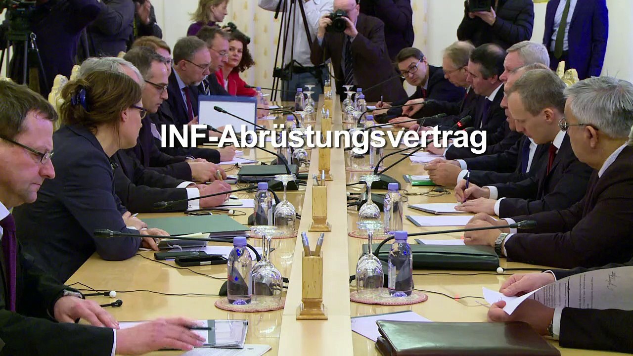 Maas ruft Russland zur Rettung des INF-Vertrags auf