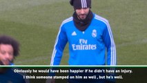 Solari impressed by Benzema's resilience whilst injured
