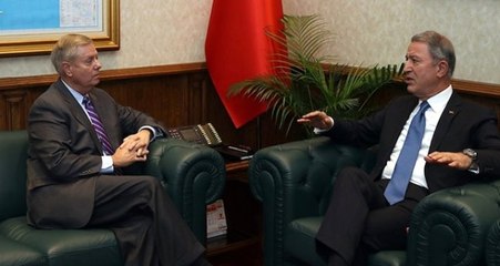 Son Dakika! Milli Savunma Bakanı Akar, ABD'li Senatör Graham'a Münbiç'te Verilen Sözlerin Tutulmadığını Söyledi