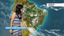 Previsão Brasil – Ventos úmidos sobre o Sul e parte do CO