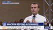 "Le sujet de l'immigration ne doit pas être un tabou", Emmanuel Macron répond à la maire de Montauban