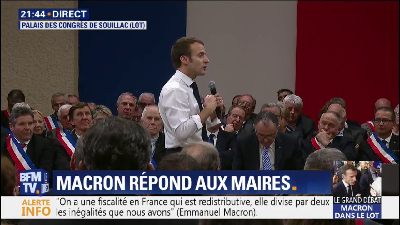 Laïcité: Pour Macron, "Nous sommes une pays où on est libre de blasphémer"