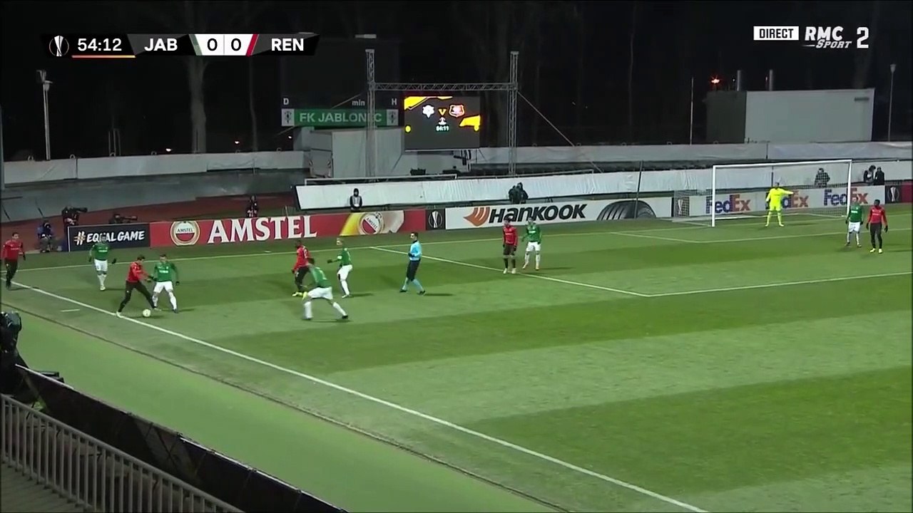 29/11/18 : Clément Grenier (55') : Jablonec - Rennes (0-1)