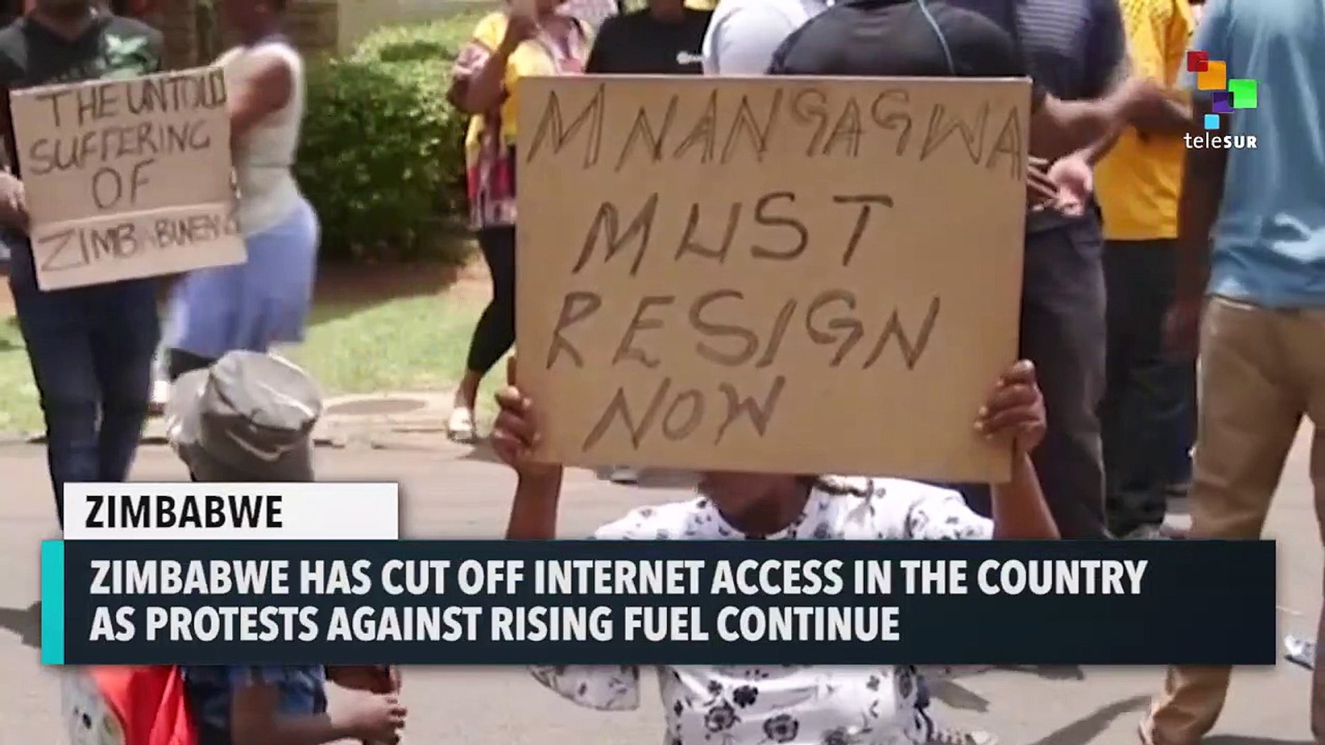 ⁣Zimbabwe Shuts Down The Internet