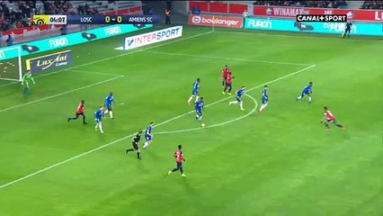 Résumé LOSC 2-1 Amiens but Juan Otero