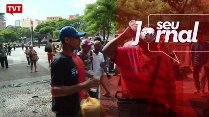 Campanha busca matar a sede da população de rua de São Paulo