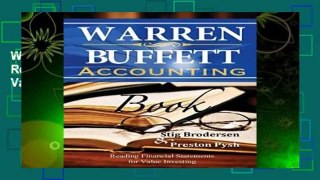 Warren Buffett Accounting Book: Reading Financial Statements for Value Investing