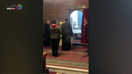 أجراس كنيسة العذراء بالمعادي تعلن بدء قداس عيد الغطاس المجيد