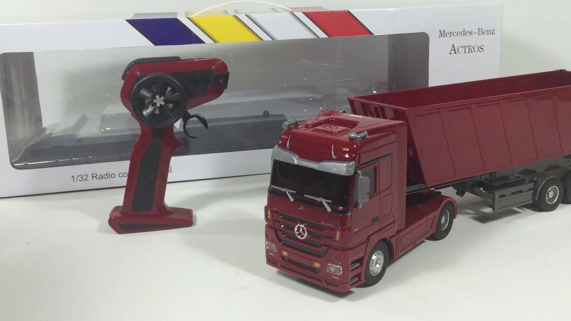 rc mercedes benz dump truck