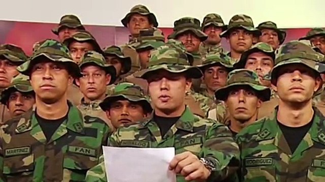 Exmilitares venezolanos instan en Lima a deponer a Maduro