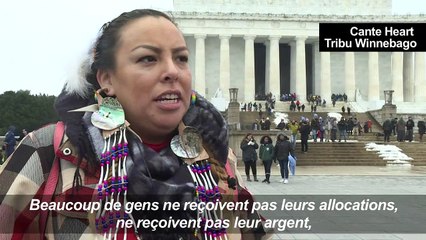 Les Amérindiens, eux aussi victimes du "shutdown"