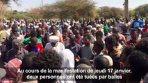 Soudan: manifestation après la mort de protestataires