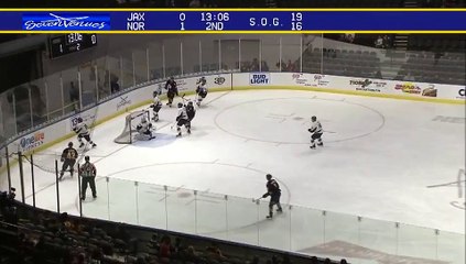 ECHL Jacksonville Icemen 1 at Norfolk Admirals 2
