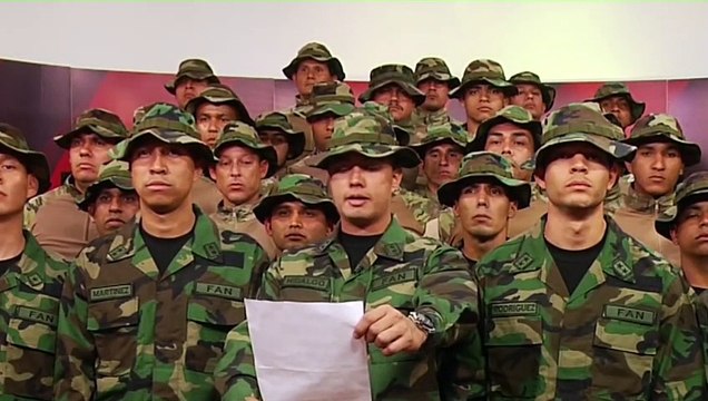 Ex-militares venezuelanos pedem deposição de Maduro